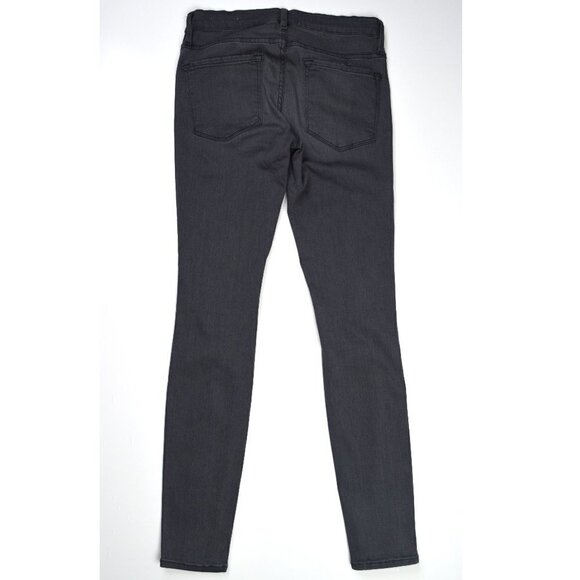 Frame Denim Grey Shred Le Skinny Jeans - Picture 2 of 7